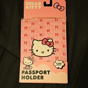 Hello Kitty Pink and White Passport Holder